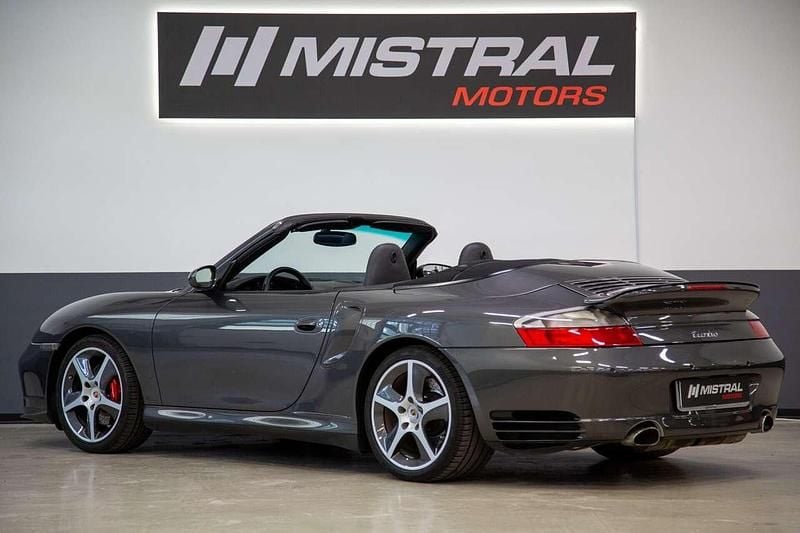 Usata Porsche 911 Turbo Cabriolet 420 CV (308 kW) 2005 Grigio Cabrio