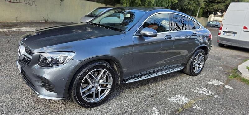 Usata Mercedes GLC220 Premium 170 CV (125 kW) 2016 Grigio Coupé