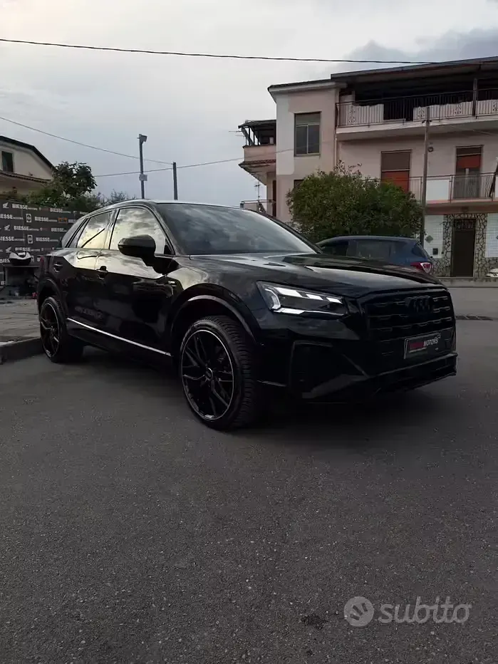 Usata Audi Q2 S-Line 150 CV (110 kW) 2022 Nero SUV