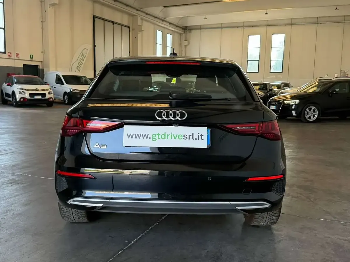 Usata Audi A3 Advanced 116 CV (85 kW) 2023 Nero pastello Berlina