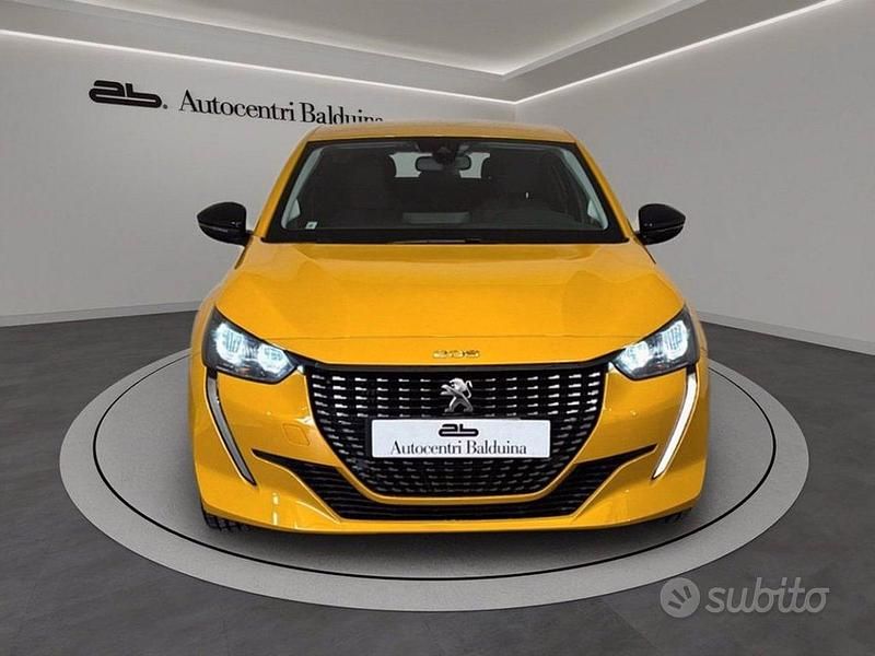 Usata Peugeot 208 Active 101 CV (74 kW) 2023 Giallo Utilitaria