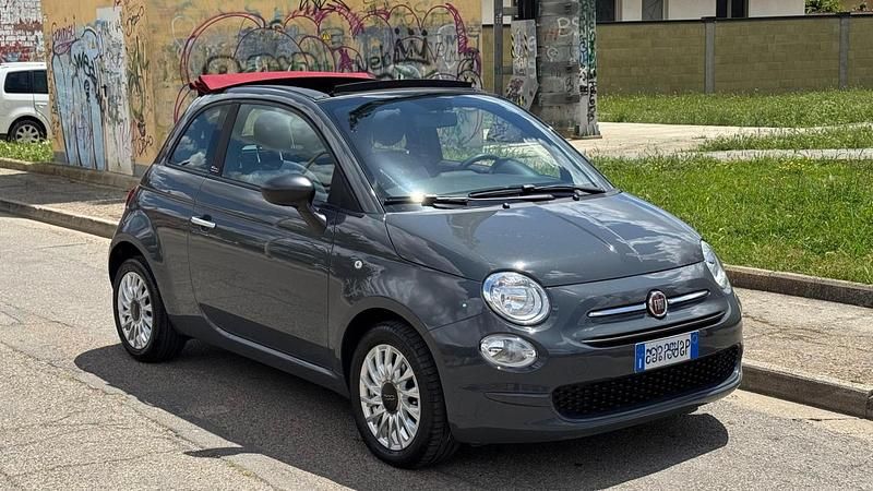 Usata Fiat 500C 69 CV (50 kW) 2022 Grigio Cabrio