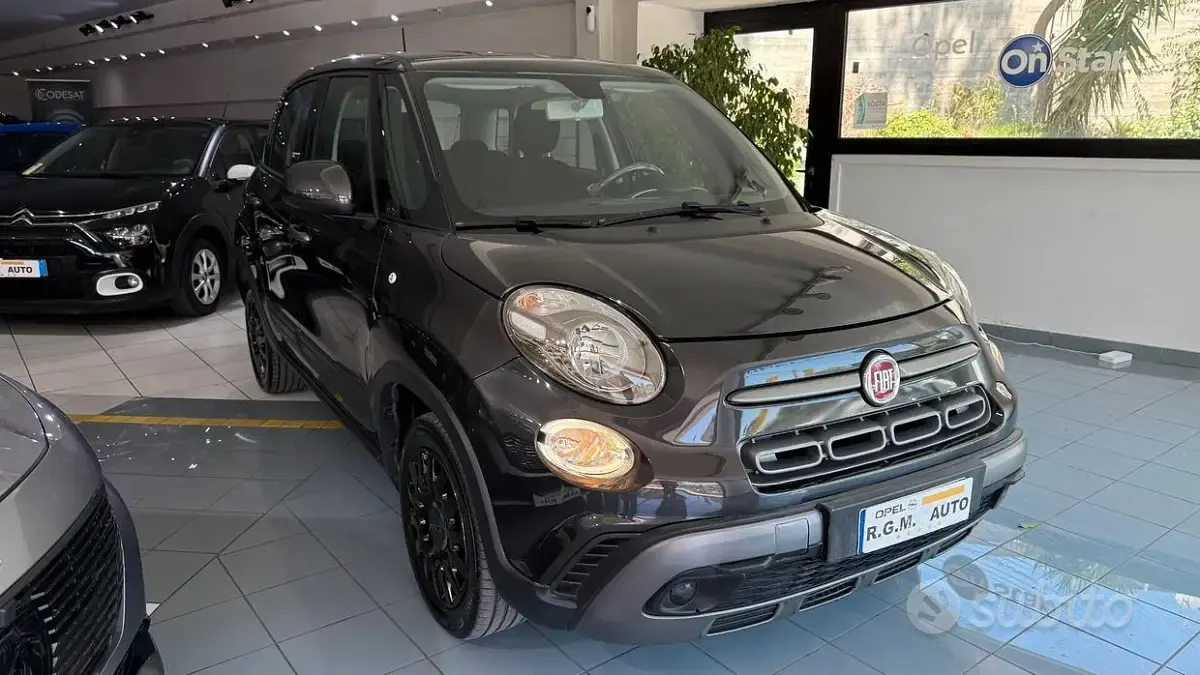Usata Fiat 500L Cross 95 CV (69 kW) 2021 Nero Monovolume