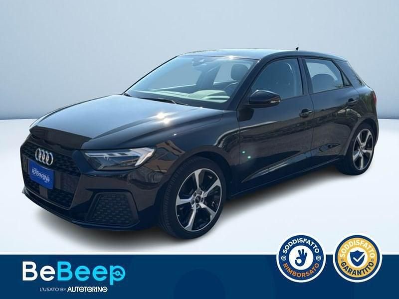 Usata Audi A1 Sportback Advanced Plus 110 CV (80 kW) 2021 Nero metallizzato Utilitaria