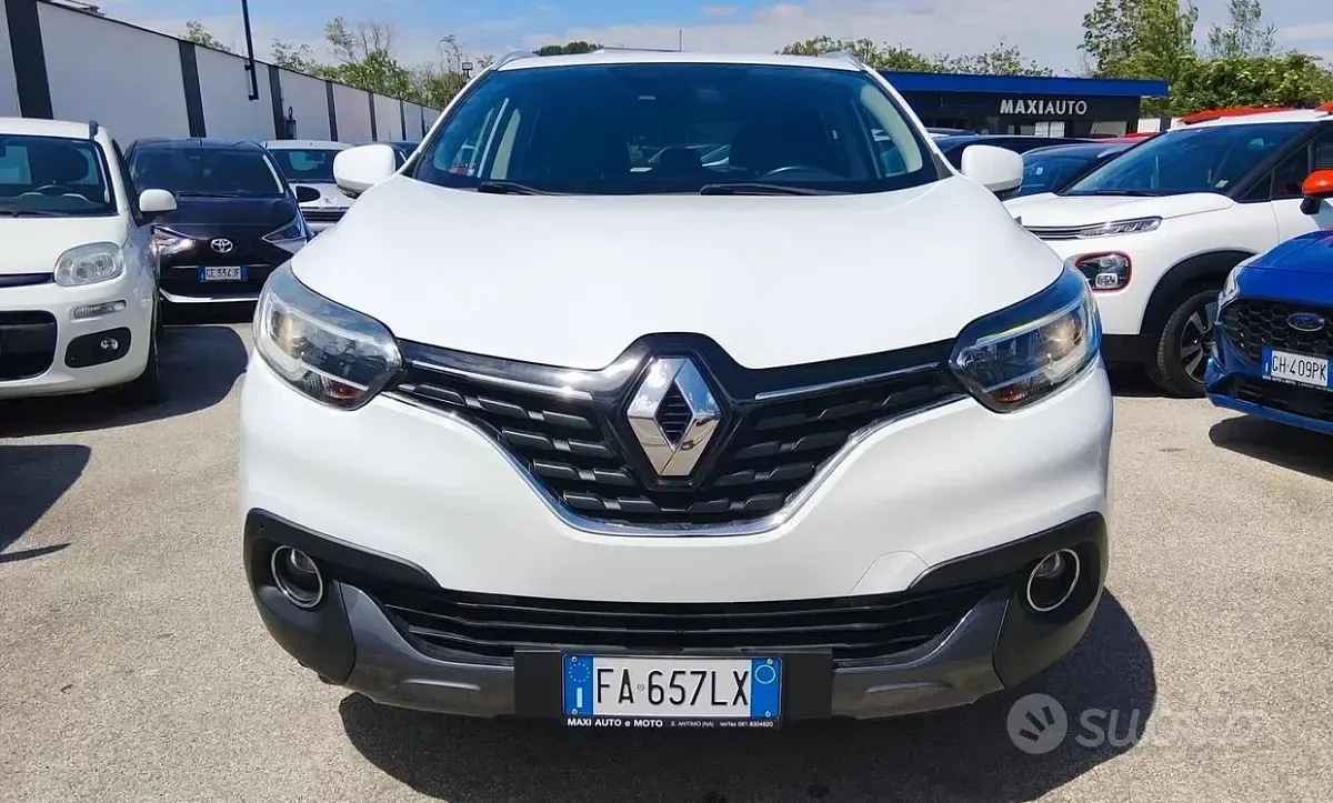 Usata Renault Kadjar Zen 110 CV (80 kW) 2015 Bianco SUV