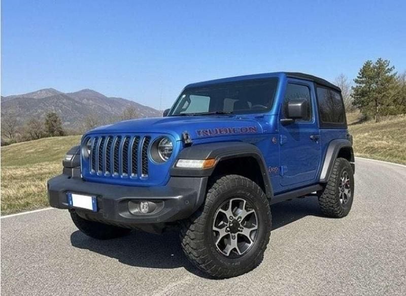 Usata Jeep Wrangler Rubicon 272 CV (200 kW) 2021 Blu/azzurro SUV