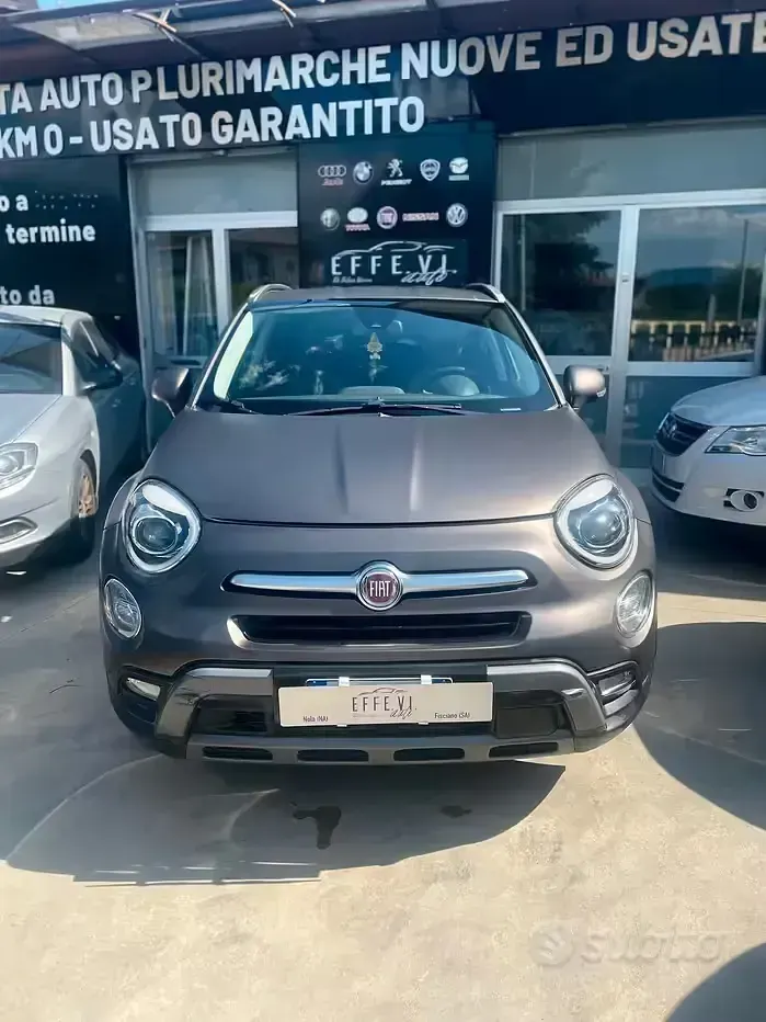 Usata Fiat 500X Cross Plus 170 CV (125 kW) 2016 Grigio SUV
