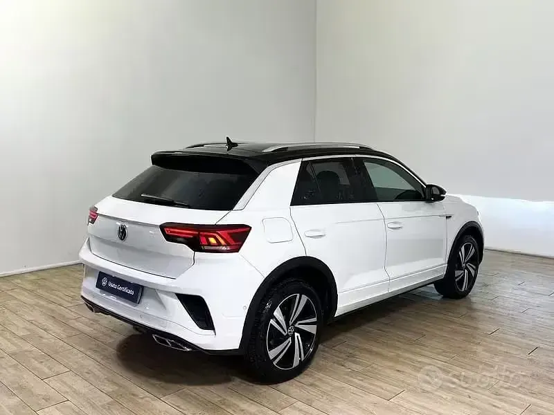 Usata VW T-Roc R-line Plus 150 CV (110 kW) 2025 Pure white SUV