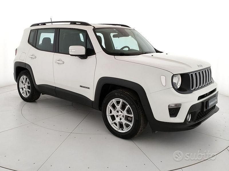 Usata Jeep Renegade Longitude 120 CV (88 kW) 2019 Alpin white SUV
