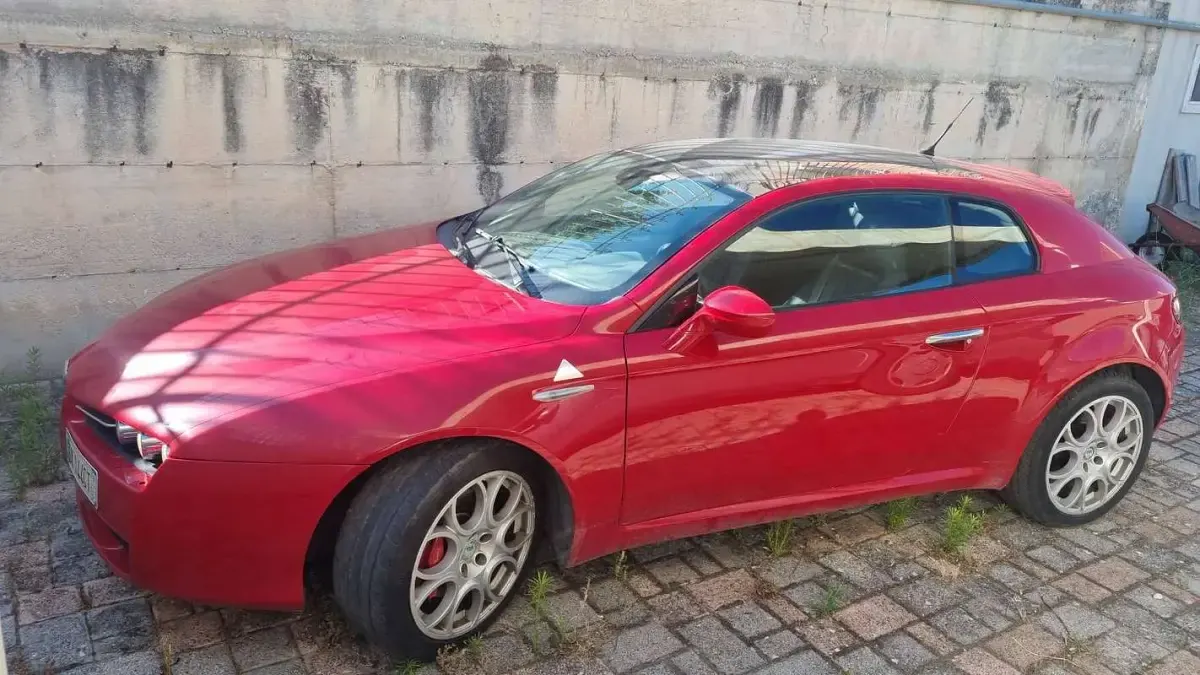 Usata Alfa Romeo Brera 200 CV (147 kW) 2007 Rosso Coupé