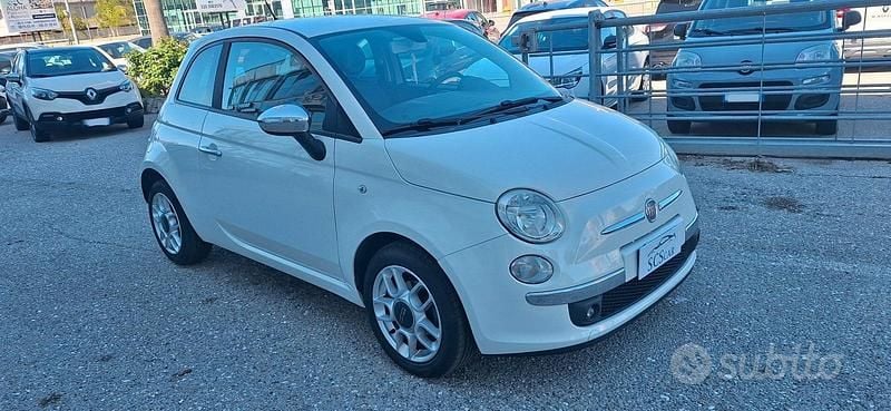 Usata Fiat 500 Sport 75 CV (55 kW) 2010 Bianco Berlina