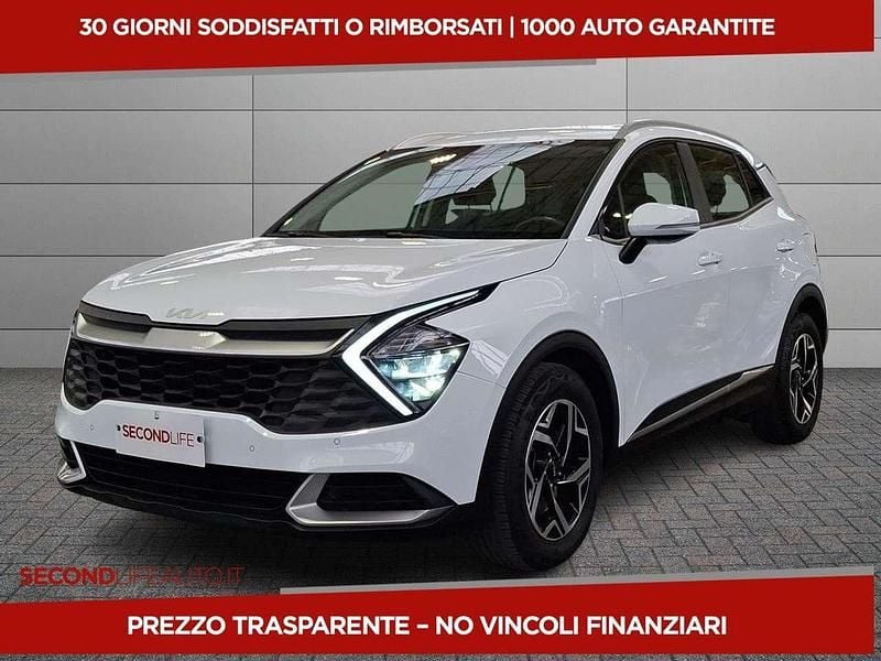Bianco Usata 2022 Kia Sportage SUV | 24.900 € (Buon prezzo) - Immagine 1/4