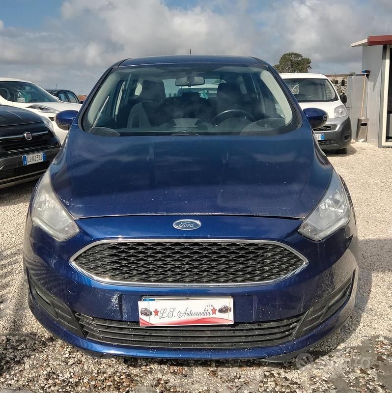 Blu Usata 2017 Ford C-MAX Titanium X Monovolume | 8750 € (Buon prezzo) - Immagine 1/4