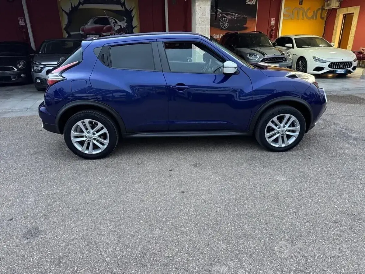 Usata Nissan Juke N-Connecta 110 CV (80 kW) 2015 Blu SUV
