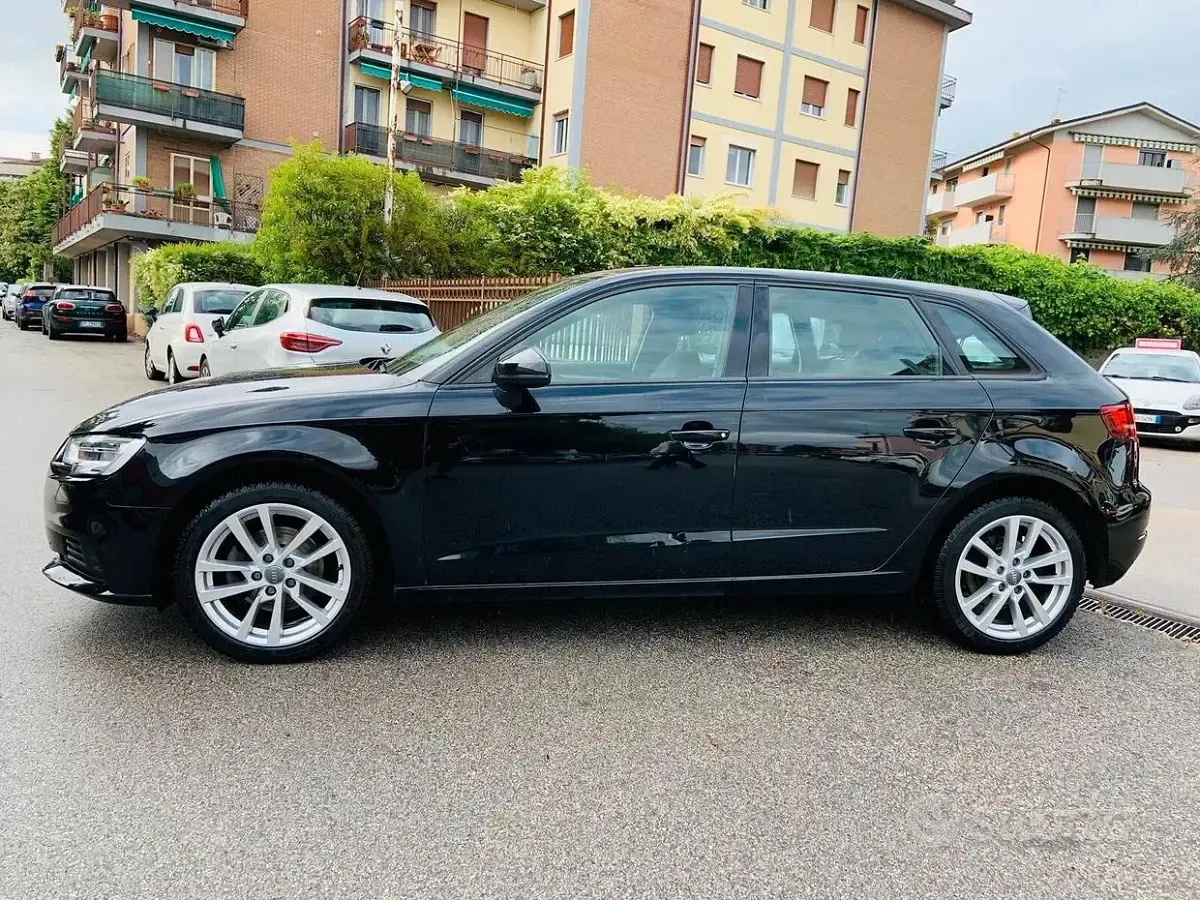 Usata Audi A3 116 CV (85 kW) 2018 Nero Berlina