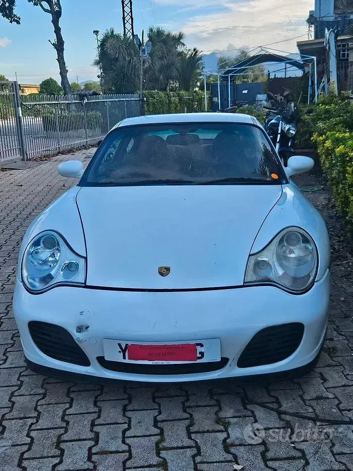 Usata Porsche 911 Carrera 2001 Bianco Coupé