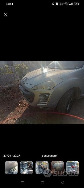 Usata Peugeot 4007 156 CV (114 kW) 2010 Grigio SUV