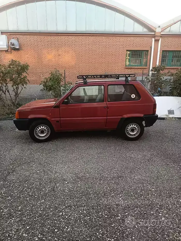 Usata Fiat Panda 54 CV (39 kW) 2001 Rosso Berlina