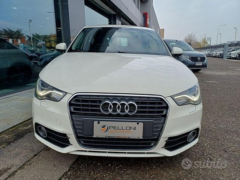 Usata Audi A1 105 CV (77 kW) 2013 Bianco Berlina