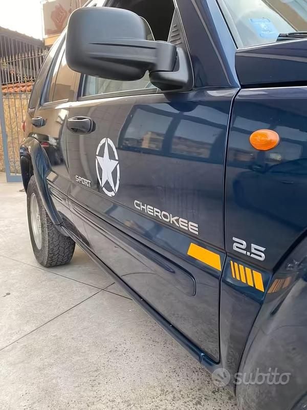 Usata Jeep Cherokee Sport 2004 Blu SUV