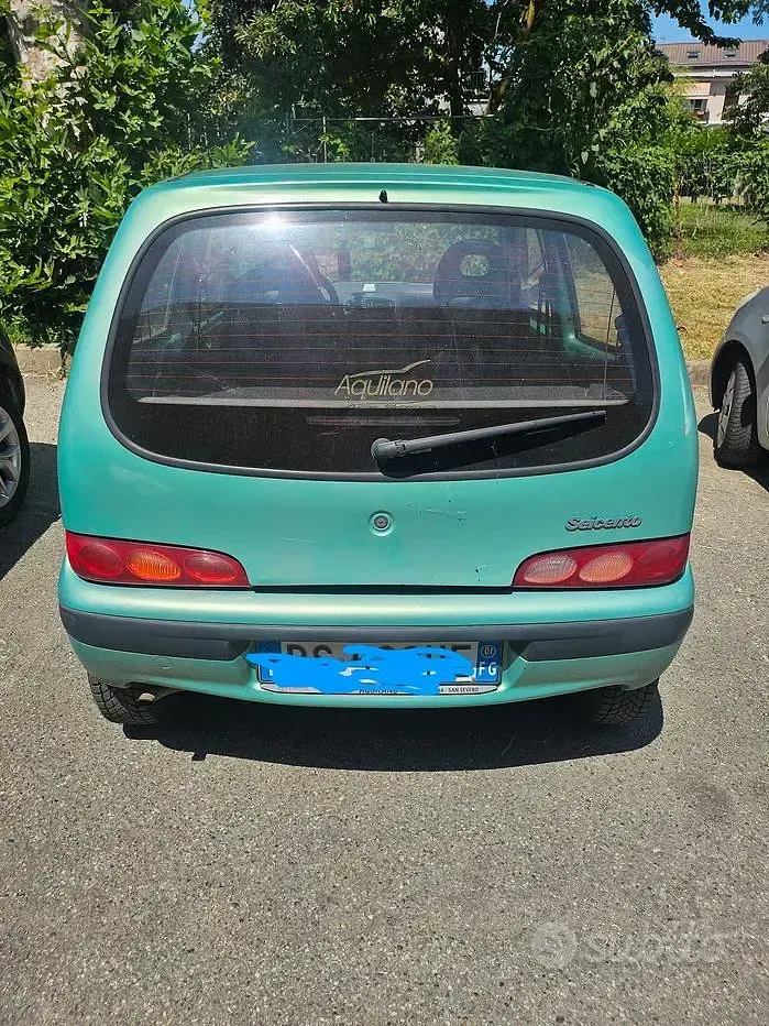 Usata Fiat 600 54 CV (39 kW) 2001 Verde Berlina