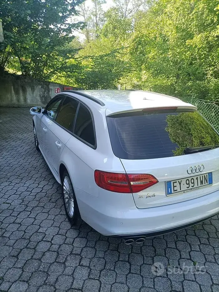 Usata Audi A4 150 CV (110 kW) 2015 Bianco Station wagon