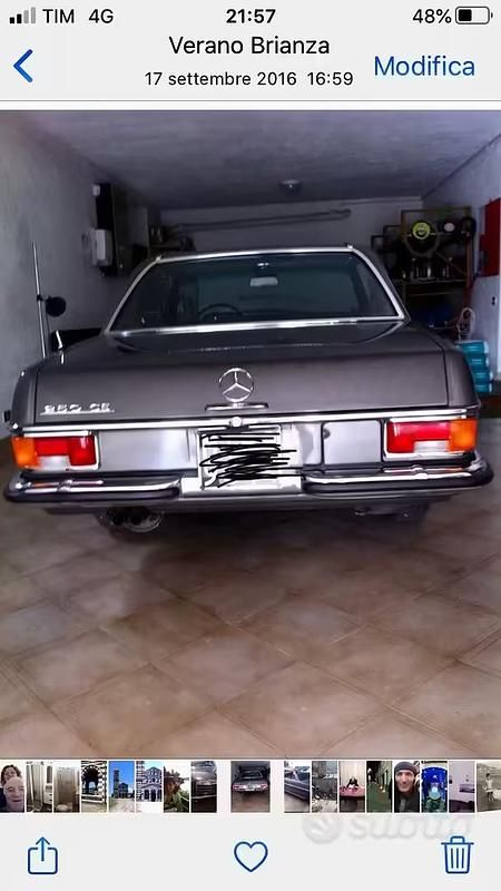 Usata Mercedes 250 1970 Grigio Coupé