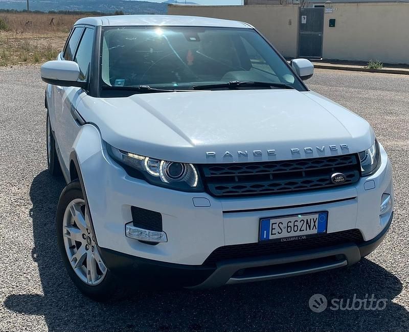 Bianco Usata 2013 Land Rover Range Rover evoque Tre volumi | 12.000 € - Immagine 1/4