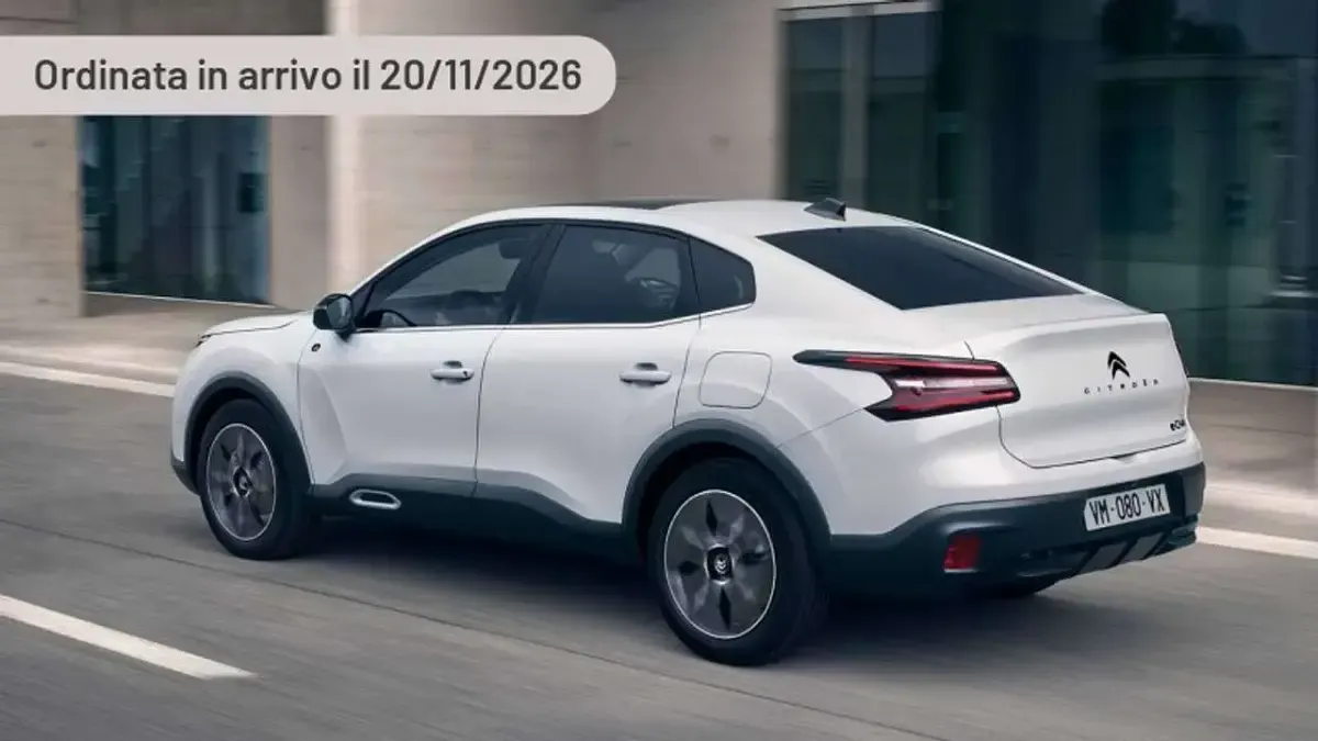 Nuova Citroën C4 X 145 CV (106 kW) 2025 Argento SUV