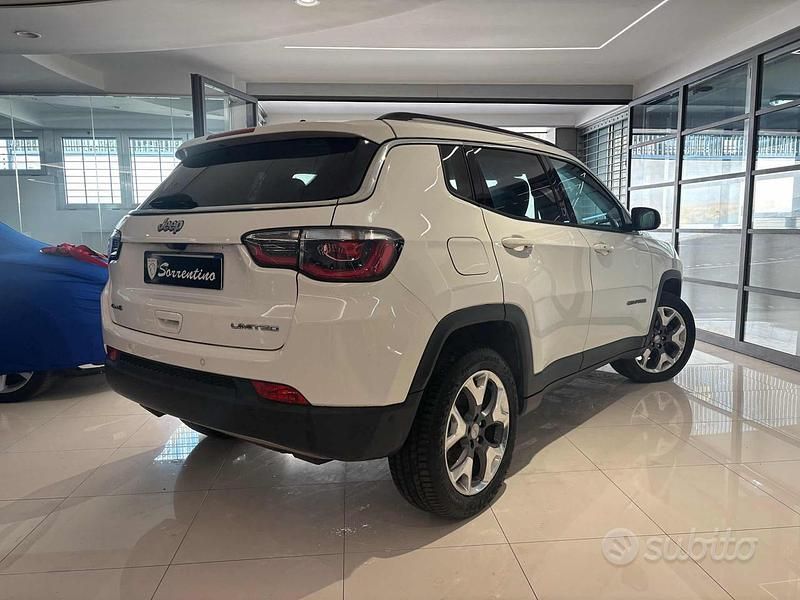 Usata Jeep Compass Limited 170 CV (125 kW) 2019 Bianco SUV