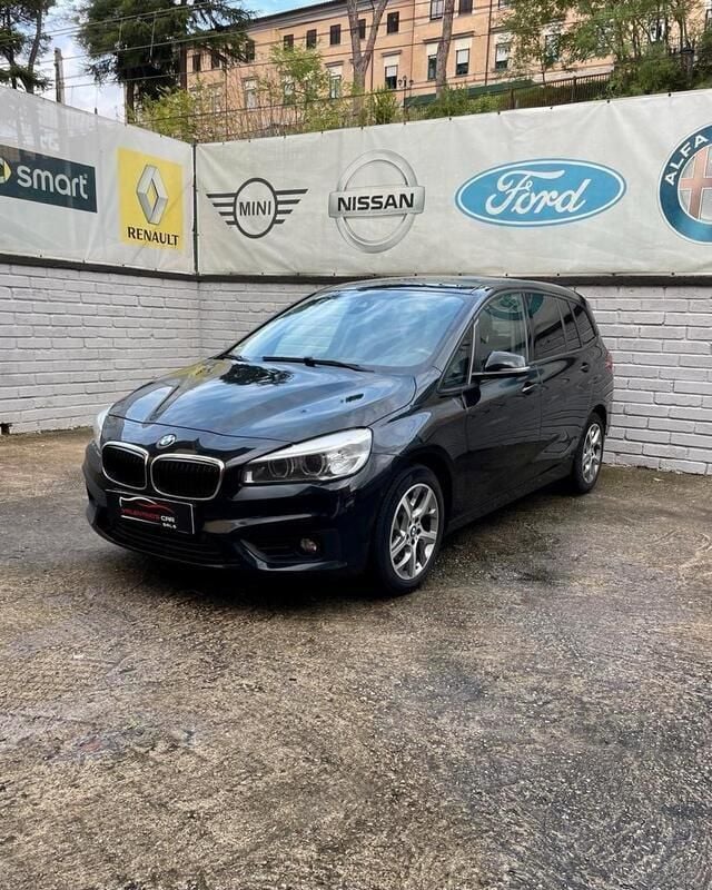 Usata BMW 218 Active Tourer 149 CV (109 kW) 2017 Nero Monovolume