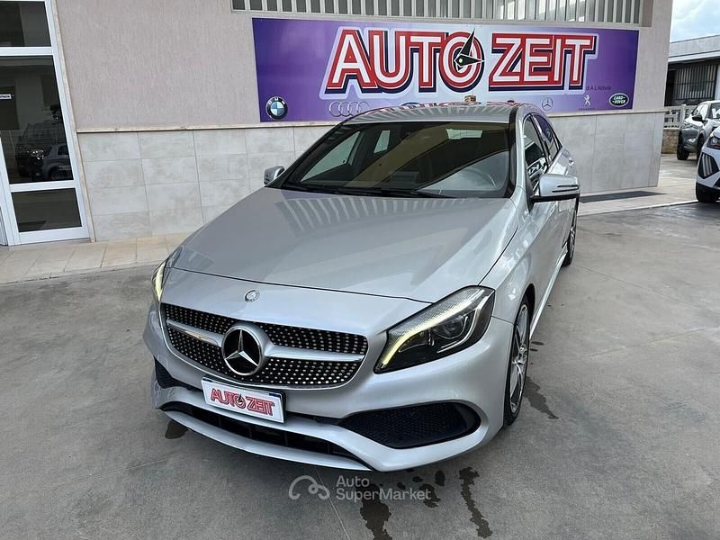Usata Mercedes A220 Premium 177 CV (130 kW) 2016 Grigio Utilitaria