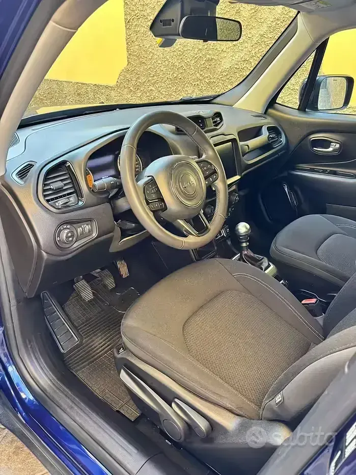 Usata Jeep Renegade Longitude 120 CV (88 kW) 2021 Blu SUV