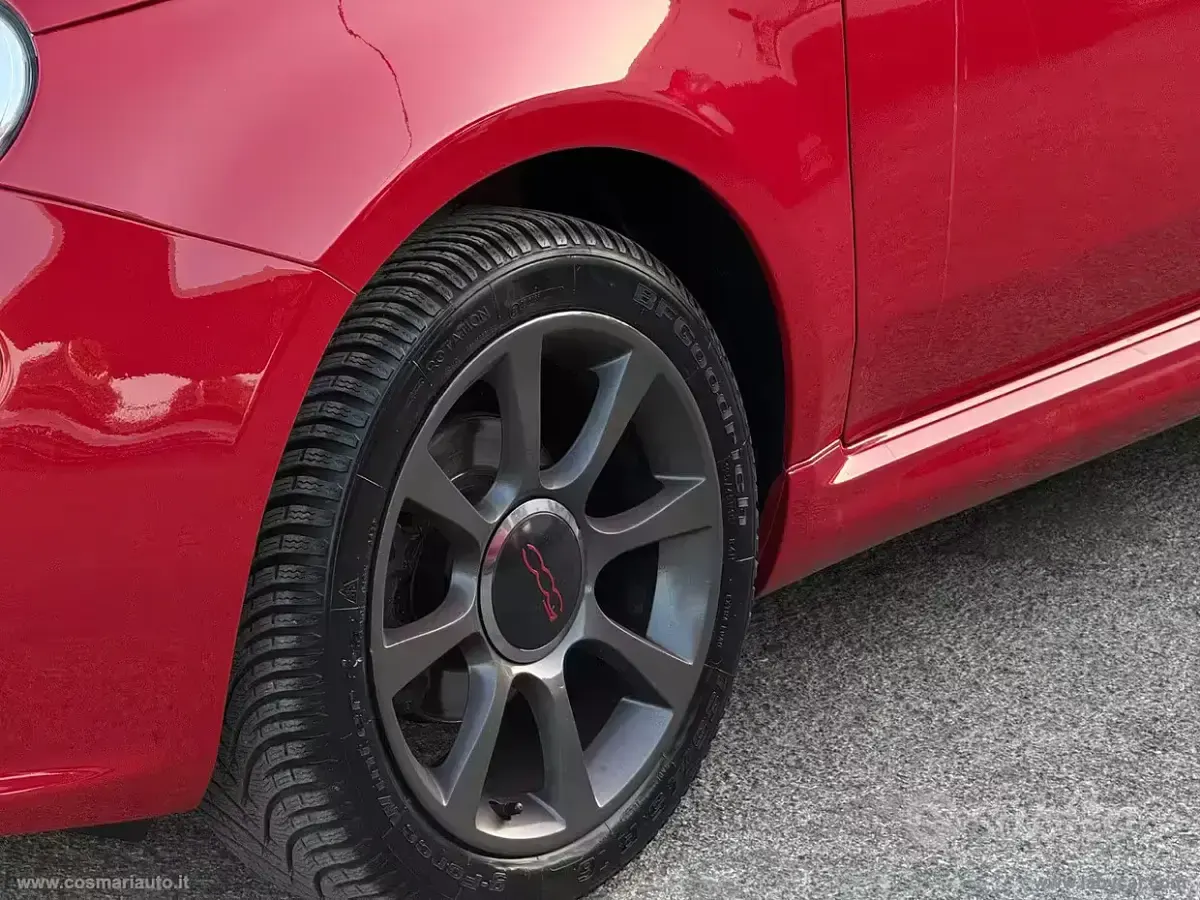 Usata Fiat 500 S 69 CV (50 kW) 2016 Rosso Berlina