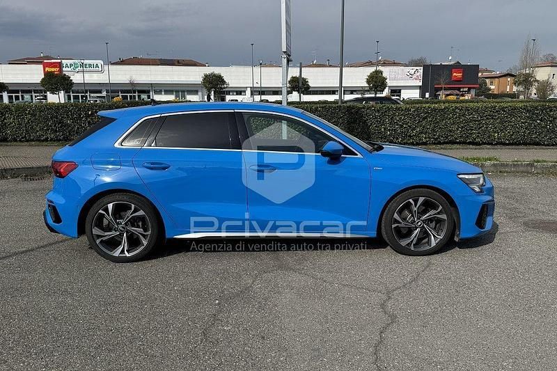 Usata Audi A3 S-Line 149 CV (109 kW) 2021 Blu Berlina