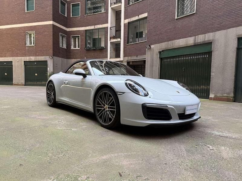 Usata Porsche 991 420 CV (308 kW) 2017 Bianco carrara Cabrio