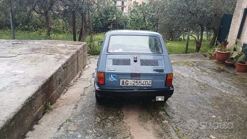 Usata Fiat 126 23 CV (16 kW) 1986 Blu Utilitaria