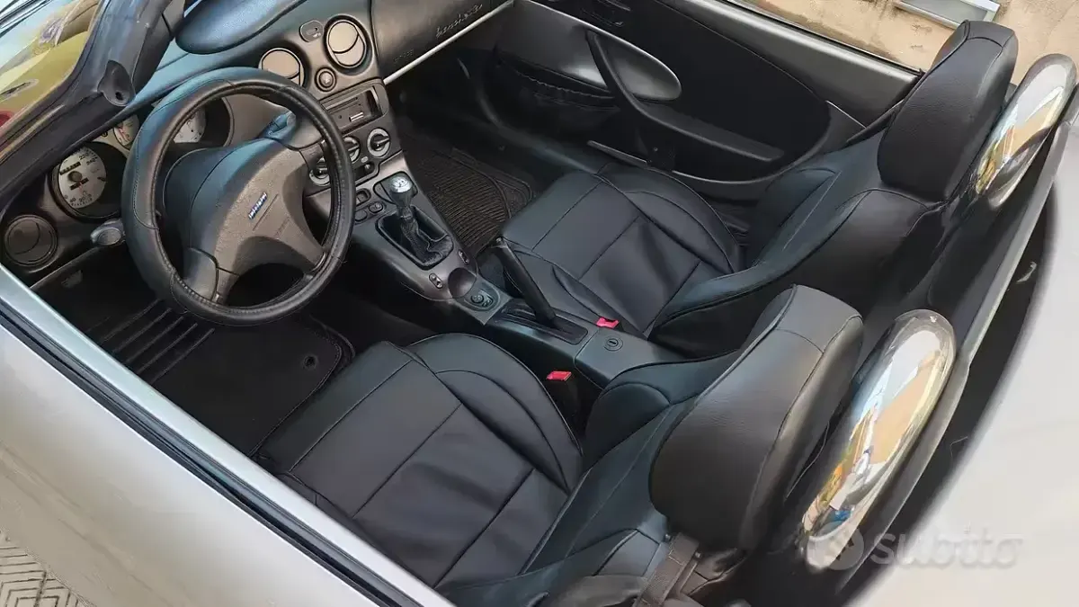 Usata Fiat Barchetta 131 CV (96 kW) 2000 Grigio Cabrio