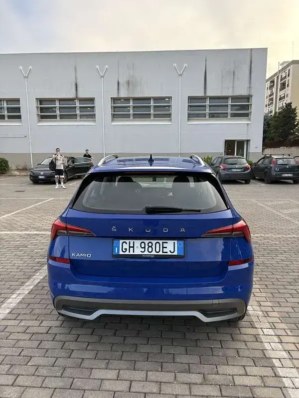 Usata Skoda Kamiq Style 90 CV (66 kW) 2021 Bluazzurro SUV