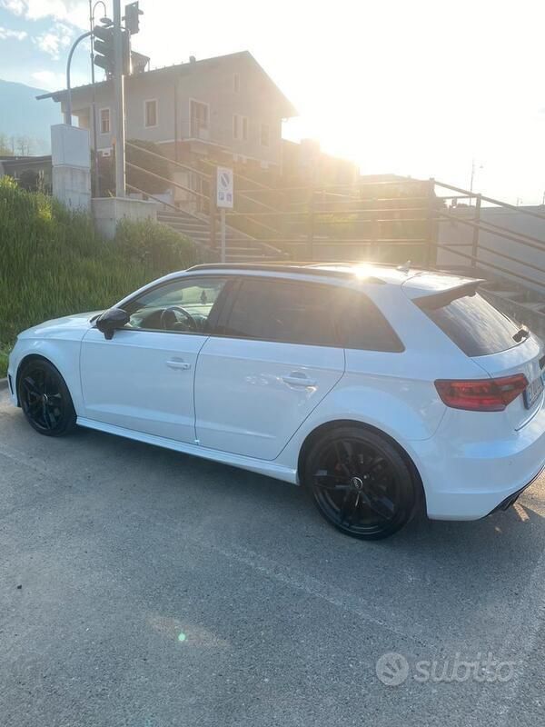 Usata Audi A3 184 CV (135 kW) 2015 Bianco Utilitaria