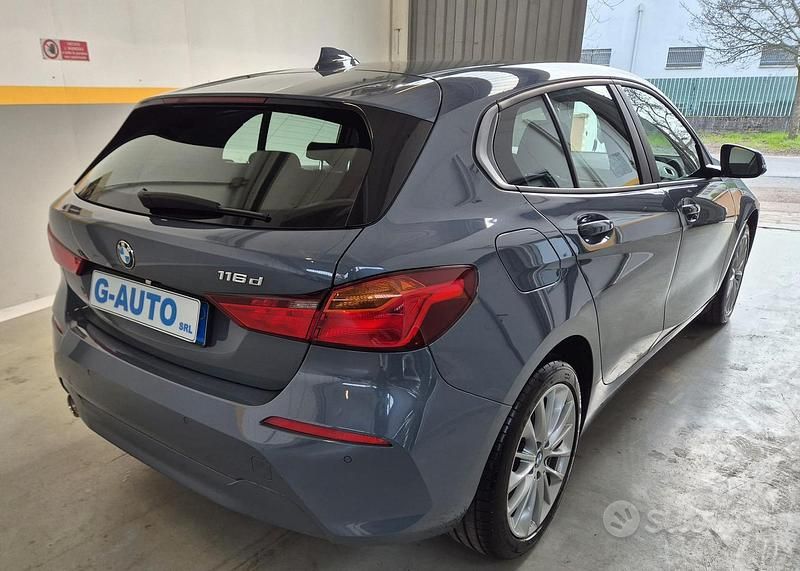 Usata BMW 116 Advantage 116 CV (85 kW) 2023 Blu Utilitaria