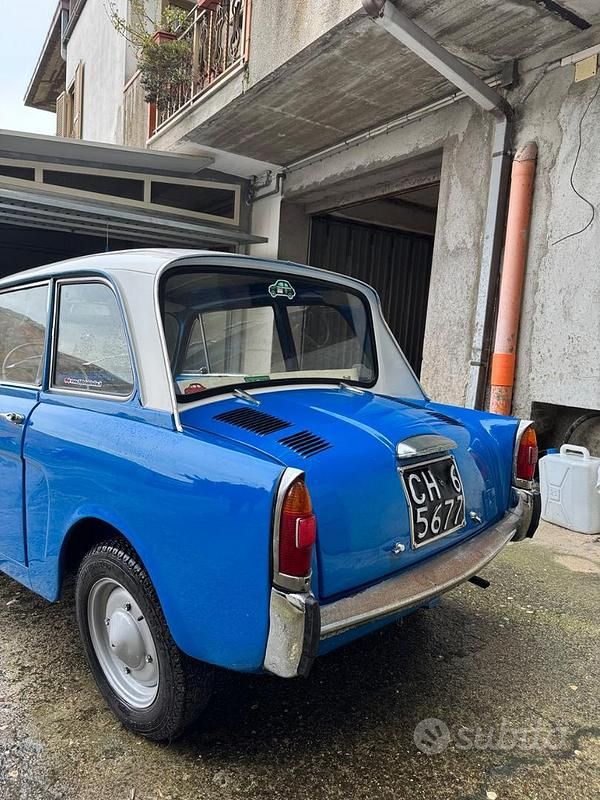 Usata Autobianchi Bianchina 1960 Blu Utilitaria