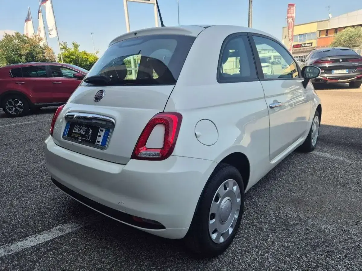 Usata Fiat 500 Mirror 69 CV (50 kW) 2017 Bianco Utilitaria
