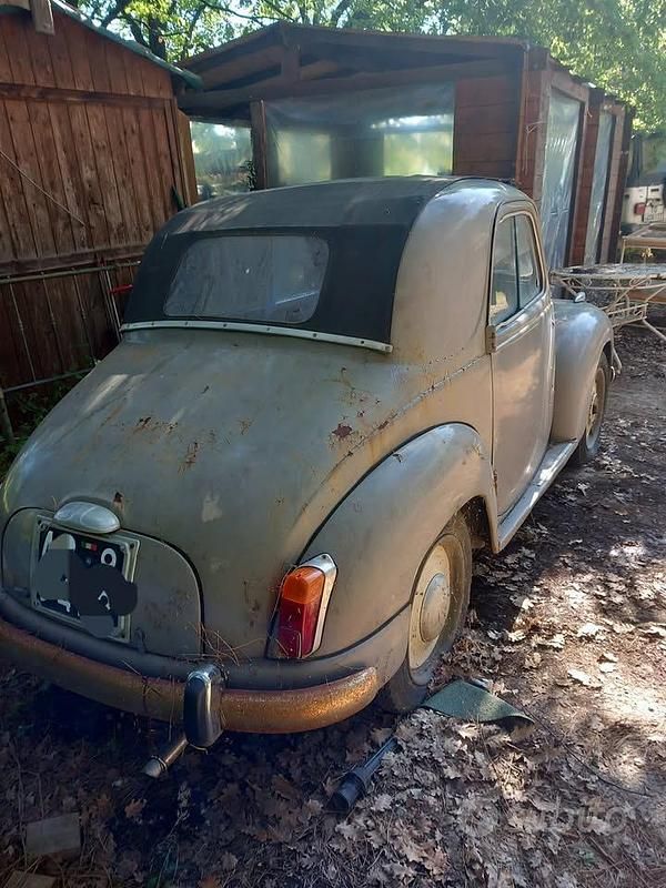 Usata Fiat Topolino 1950 Utilitaria