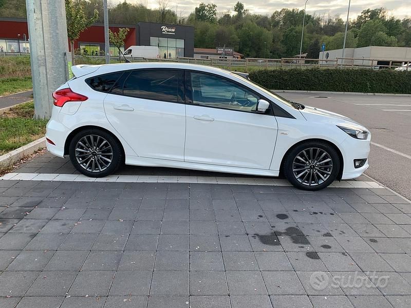 Usata Ford Focus ST-Line 2018 Bianco Berlina