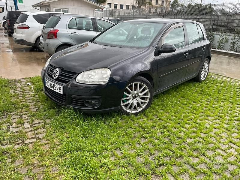 Usata VW Golf V GTD 170 CV (125 kW) 2007 Nero Berlina