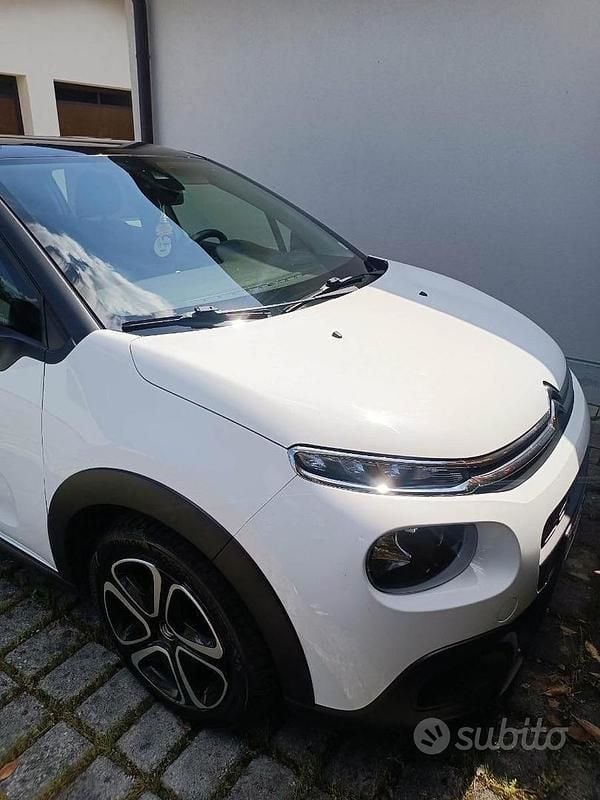 Usata Citroën C3 82 CV (60 kW) 2018 Bianco Utilitaria