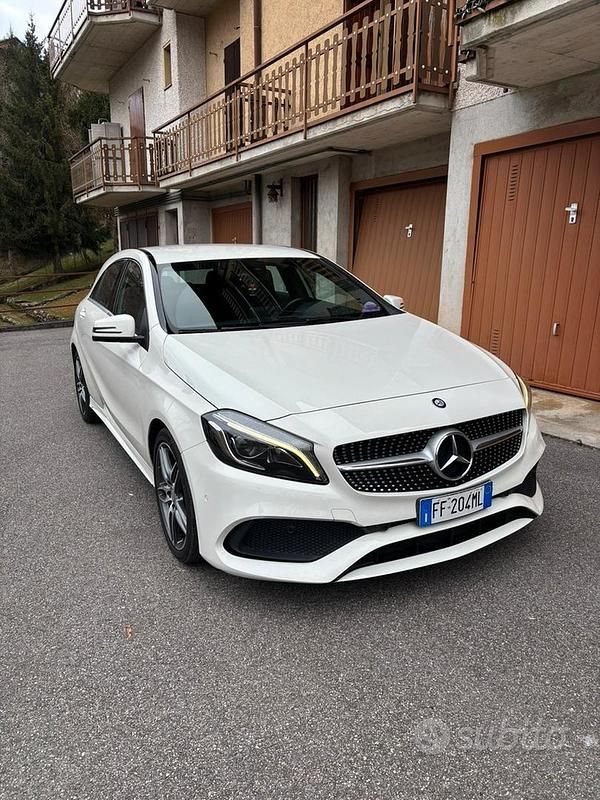 Usata Mercedes A160 Premium 90 CV (66 kW) 2016 Bianco Berlina