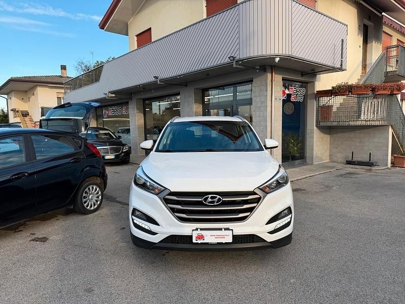 Usata Hyundai Tucson 140 CV (102 kW) 2018 Bianco SUV