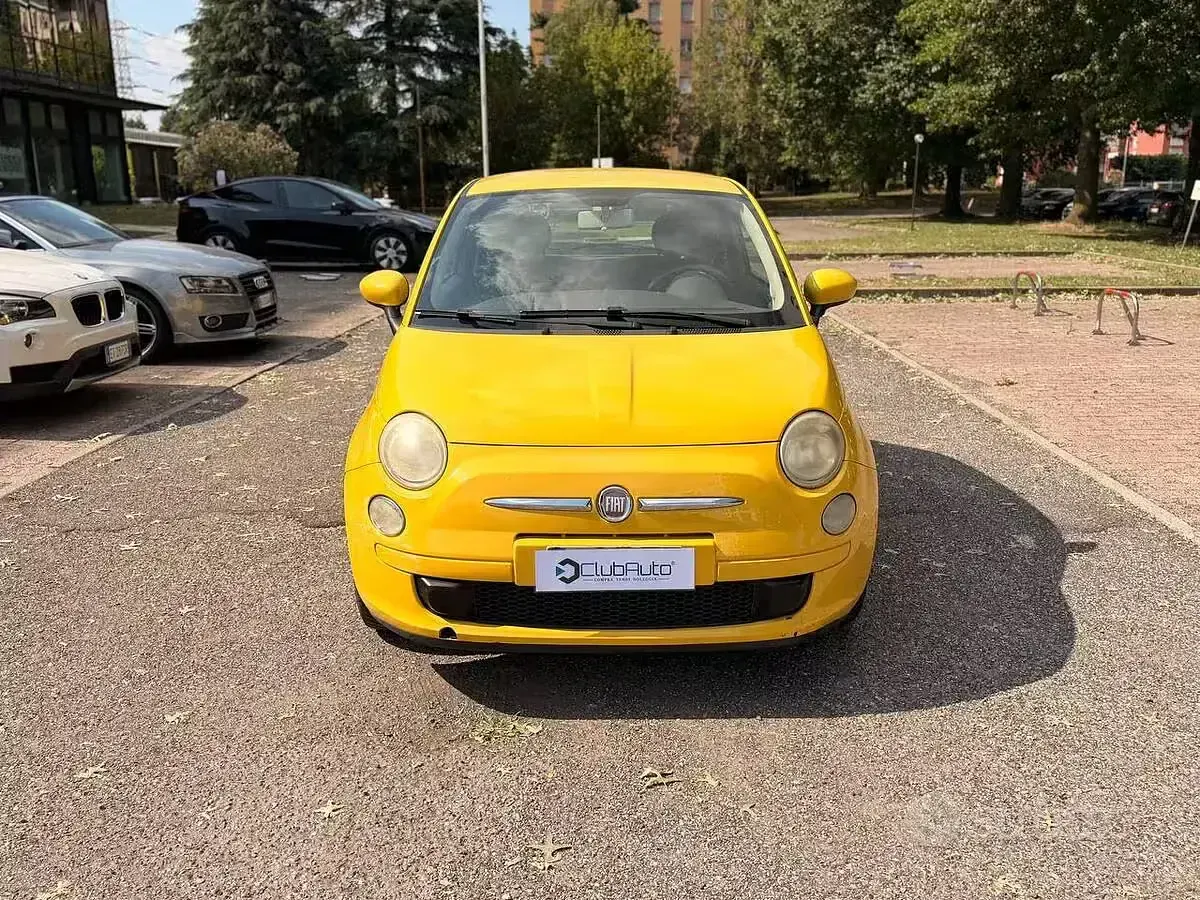 Usata Fiat 500 Lounge 69 CV (50 kW) 2008 Giallo Berlina